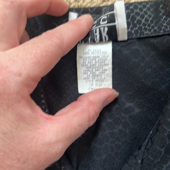 Vintage Snake Print Black Jacket - Picture 3 of 5